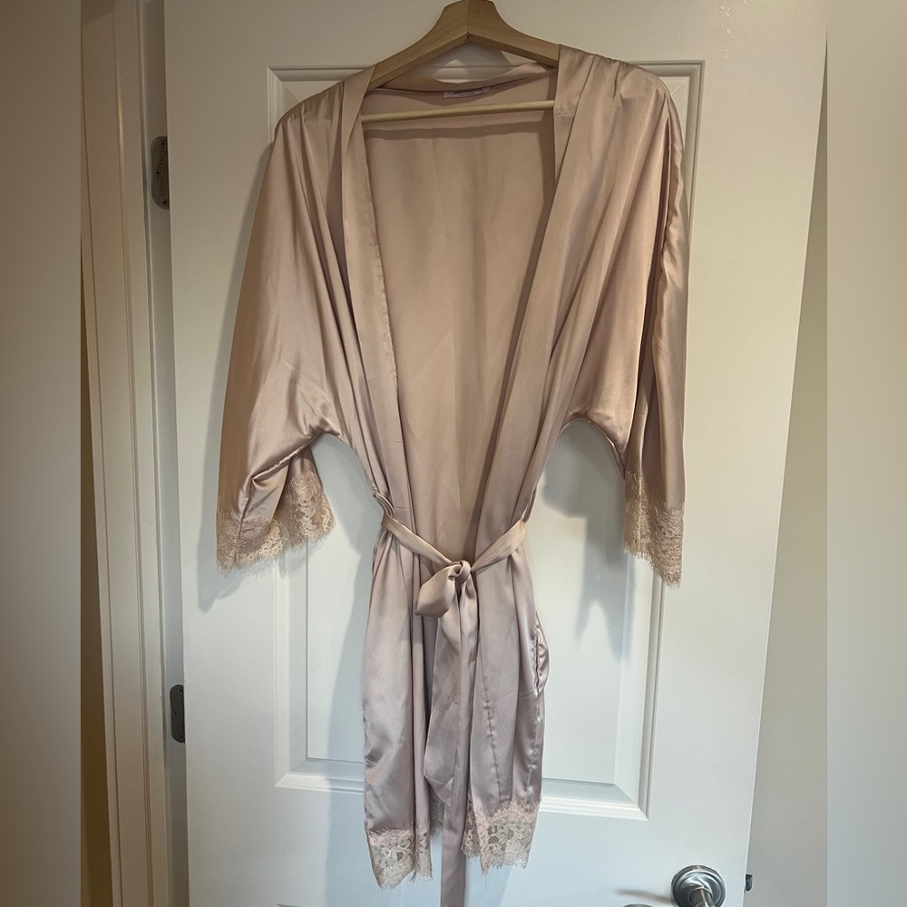 Women’s robe XL dusty rose